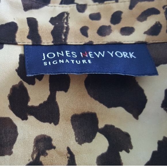 Jones New York Signature animal print  dress - Picture 6 of 6